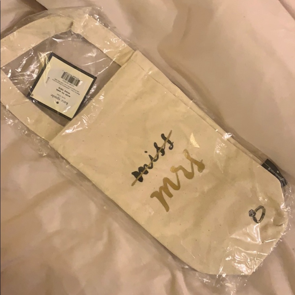 Kate Spade Bridal Party Wine Totes